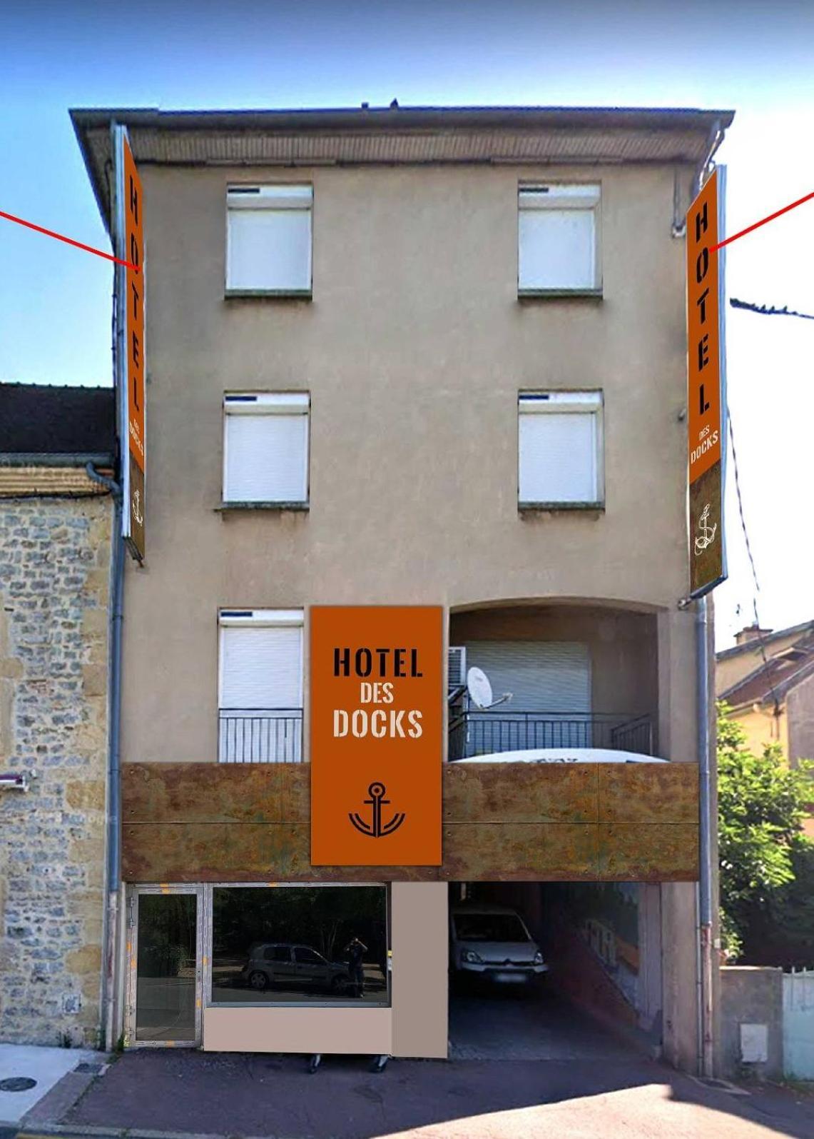 Hotel Des Docks Digoin Ngoại thất bức ảnh
